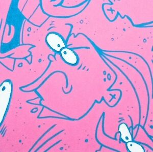 Ed Edd n Eddy "Blue & Pink Eddys" by Raven Molisee